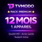 Abonnement IPTV Premium 12 Mois